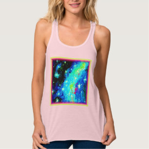 Camiseta Con Tirantes Diseño cósmico nebuloso y espacial. ¡Hazte con una