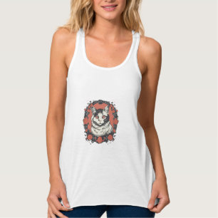 Camiseta Con Tirantes diseño de arte para gatos compra de diseño para