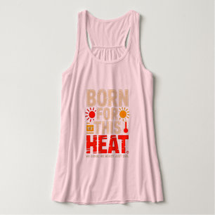 Camiseta Con Tirantes Diseño de calor atrevido para buscadores de sol