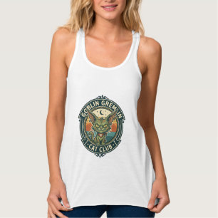 Camiseta Con Tirantes Diseño de gatito lindo gato duende gremlin - Grem 