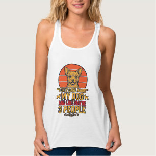 Camiseta Con Tirantes Diseño vectorial de cita vintage para amante de pe