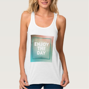 Camiseta Con Tirantes Disfrute del día