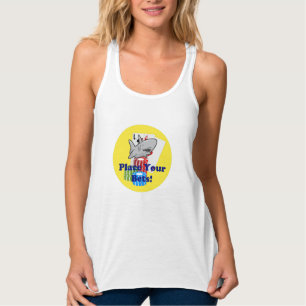 Camiseta Con Tirantes Divertido Personalizado de apuestas de tiburones c