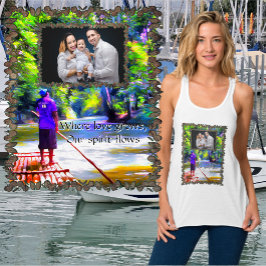 Camiseta Con Tirantes Donde Crece el Amor J001
