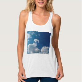 Camiseta Con Tirantes Dos nubes