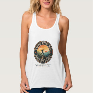 Camiseta Con Tirantes Earn Every Mile Endurance Trail Runner Retro Tee e