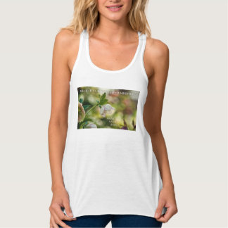 Camiseta Con Tirantes Earthlight and Healing Japanese Flowers and Poetry