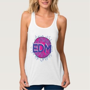 Camiseta Con Tirantes EDM Rave Shirt