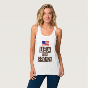 CAMISETA CON TIRANTES EE.UU.