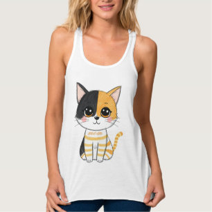 Camiseta Con Tirantes El Adorable Gato Malandino