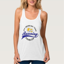 Camiseta Con Tirantes El Equipo De Bebida Tiene Problemas De Ejecución