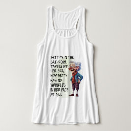 Camiseta Con Tirantes El gracioso Betty's en el baño