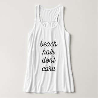 Camiseta Con Tirantes El pelo de la playa no le importa