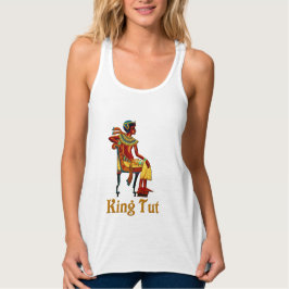 Camiseta Con Tirantes El rey Tut en su trono