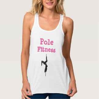 Camiseta Con Tirantes El tanque básico de la aptitud de poste - estudio