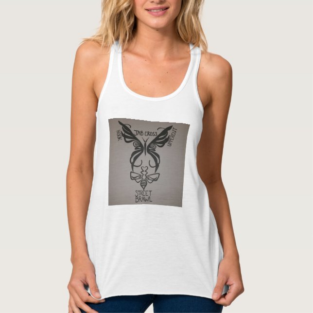 Camiseta Con Tirantes El tanque de la lucha (Anverso)