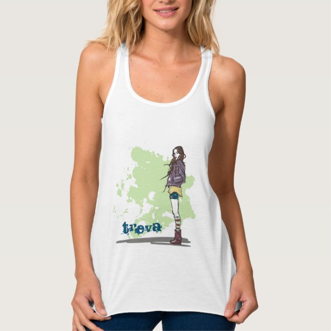 Camiseta Con Tirantes El tanque de Treva (Anverso)