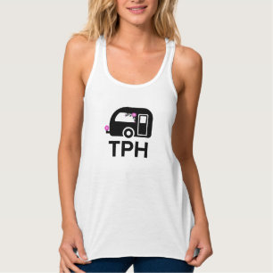 Camiseta Con Tirantes el tanque del logotipo de las amas de casa del