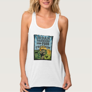 Camiseta Con Tirantes El tanque urbano de Flowy del granjero