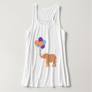 Camiseta Con Tirantes Elefante de globo