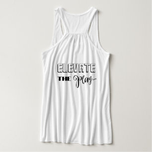 Camiseta Con Tirantes Elevar la mente eleva la reproducción