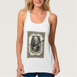 Camiseta Con Tirantes En el Rock Confiamos 1 Rock Washington Guitarra Vi