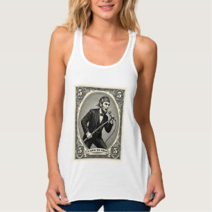 Camiseta Con Tirantes En el Rock Confiamos 5 Rocas Cantante Lincoln