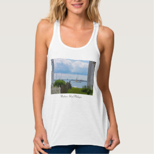 Camiseta Con Tirantes En la parte superior del tanque entre casas