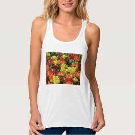 Camiseta Con Tirantes Encima de ajuste delgado de la carnación