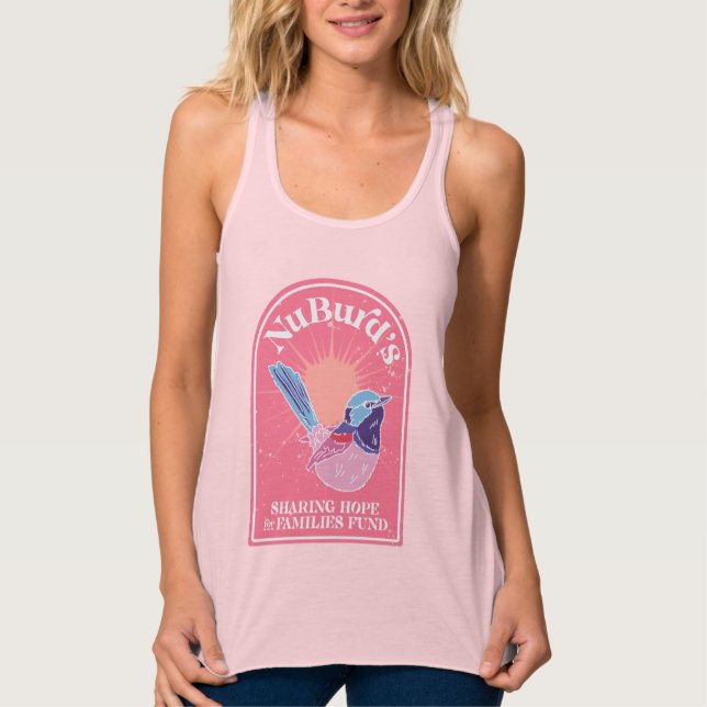 Camiseta Con Tirantes Equipo NuBurd Womens Tank - Rosa (Anverso)