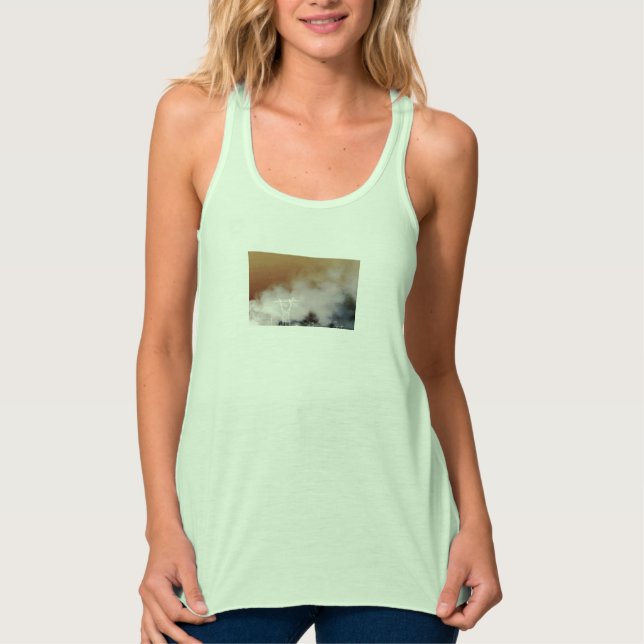 Camiseta Con Tirantes Escena de un incendio (Anverso)