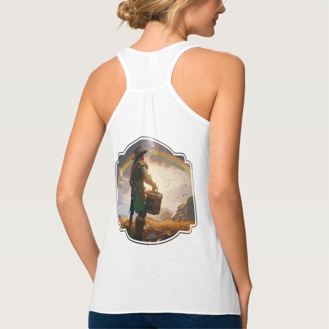 Camiseta Con Tirantes Escondite de duendes (Reverso)