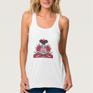 Camiseta Con Tirantes Escudo de armas de Haití