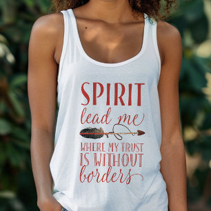 Camiseta Con Tirantes Espíritu Me Guía