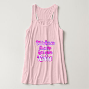 Camiseta Con Tirantes Esta reina nunca sigue las reglas
