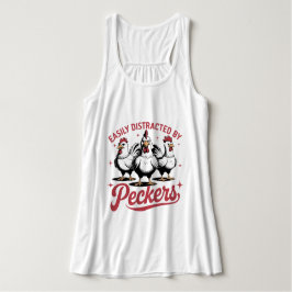 Camiseta Con Tirantes Fácilmente distrado por los vendedores