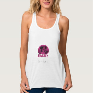 Camiseta Con Tirantes Fácilmente Distraído Por Jack Russell Terrier