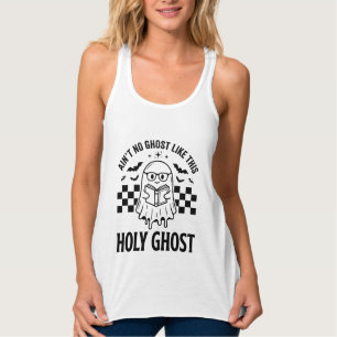 Camiseta Con Tirantes Fantasma de Halloween Espíritu Santo Divertido Vin