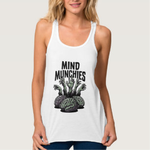 Camiseta Con Tirantes Fiesta de Cerebros de No Muertos Manos de Zombie V