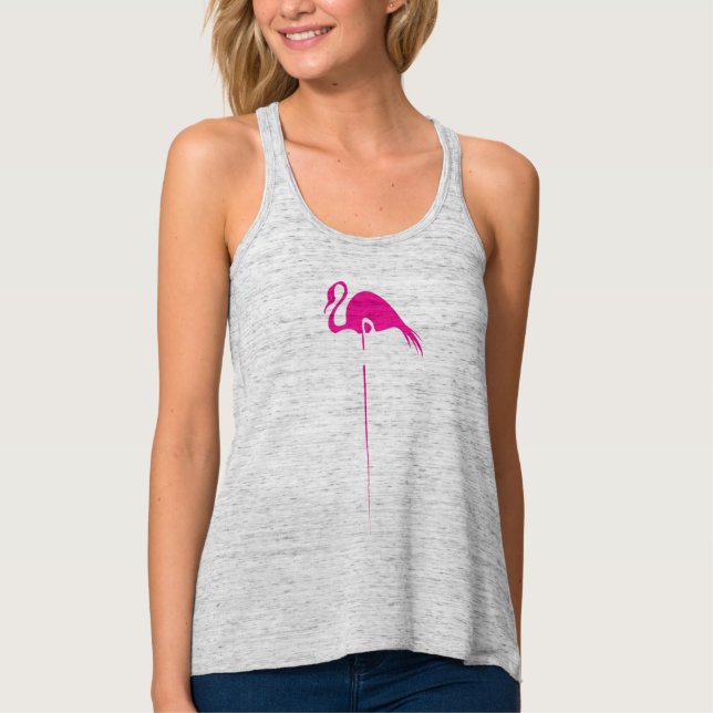 Camiseta Con Tirantes Flamingo (Anverso)