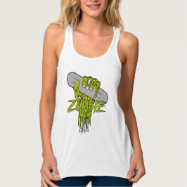 Camiseta Con Tirantes Flip Side Zombie Hand SKT