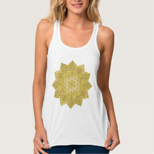 Camiseta Con Tirantes Flor de vida - Mandala india 4