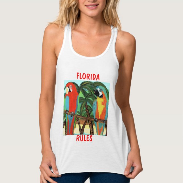CAMISETA CON TIRANTES FLORIDA (Anverso)