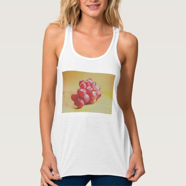 Camiseta Con Tirantes Foto Cuta De "Uva". ¡Hazte con una en Zazzle (Anverso)