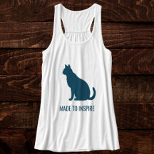 Foto personalizada de gato azul blanco para mamá y