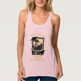 Camiseta Con Tirantes Foto personalizada "Orgullosa Mamá de un graduado"