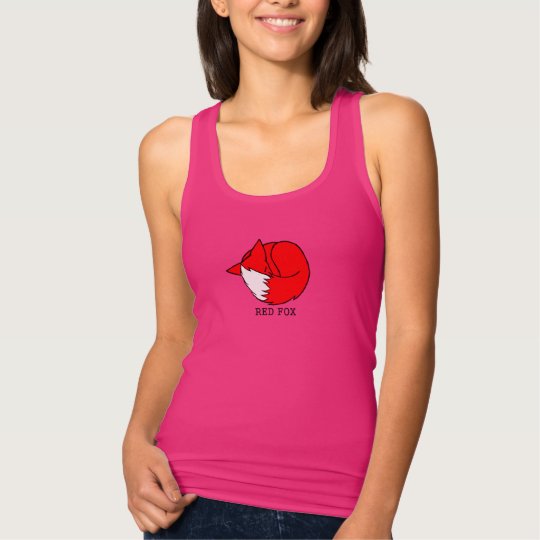 Camiseta Con Tirantes Fox rojo de Li'l