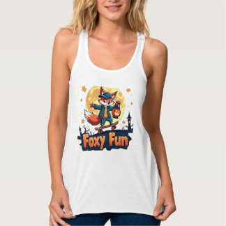 Camiseta Con Tirantes Foxy Fun Halloween Skate Tee