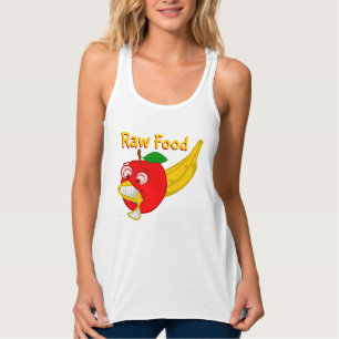 Camiseta Con Tirantes Fruto de la comida cruda