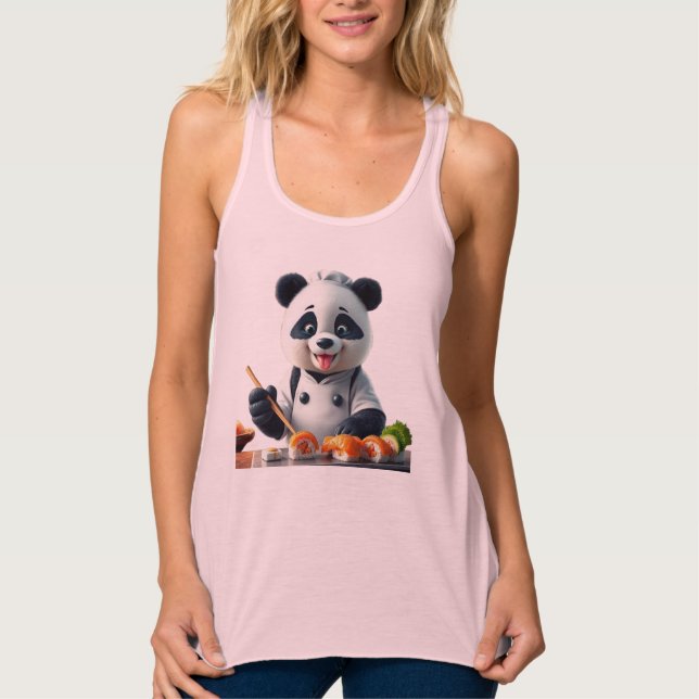 Camiseta Con Tirantes Funny animal art – perfect gift for animal lovers  (Anverso)